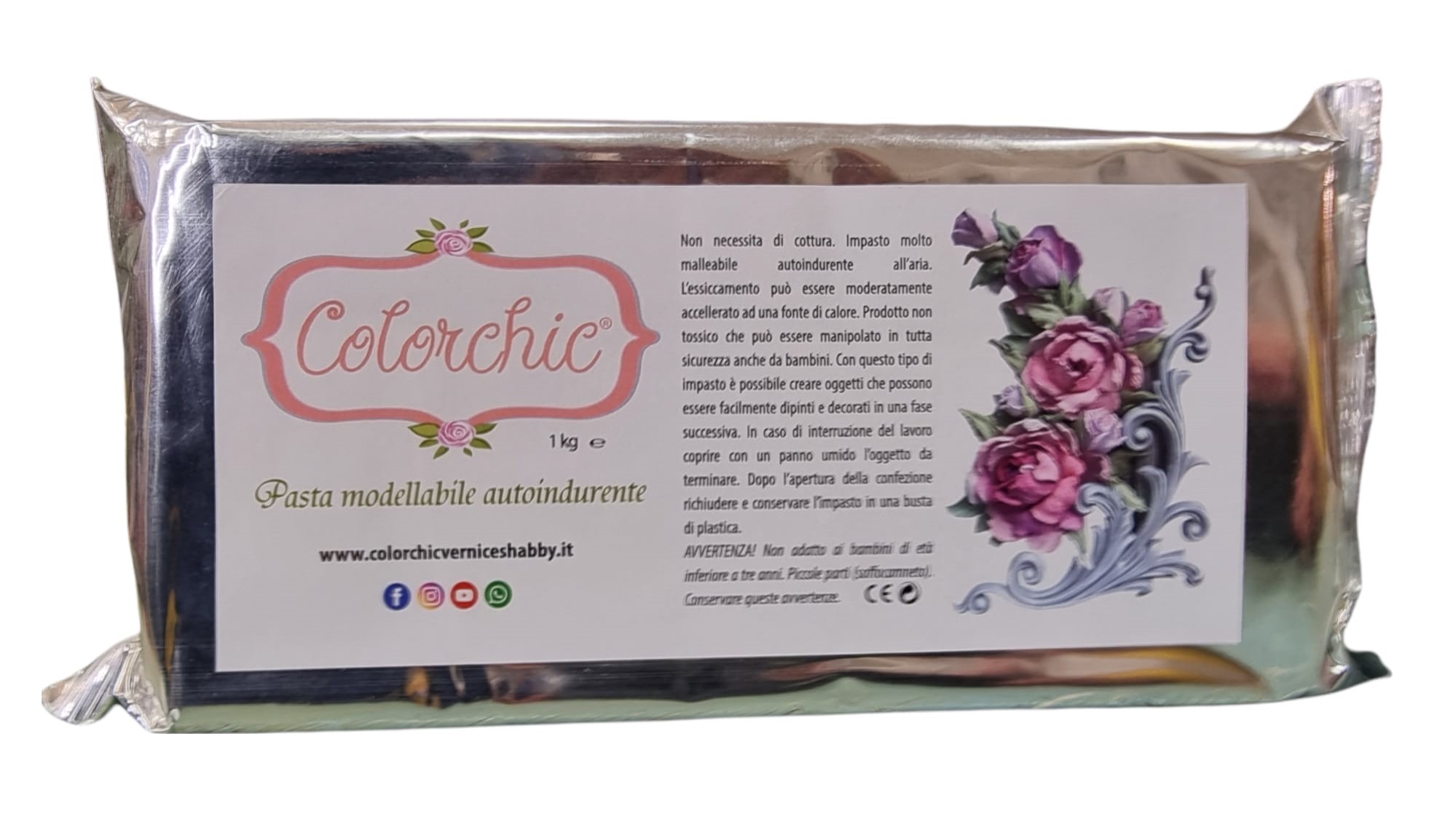 Pasta modellabile autoindurente - Colorchicverniceshabby